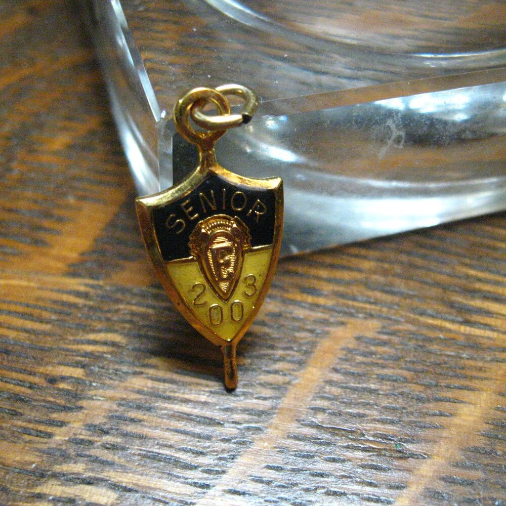Senior Key 2003 Vintage Jostens Pendant